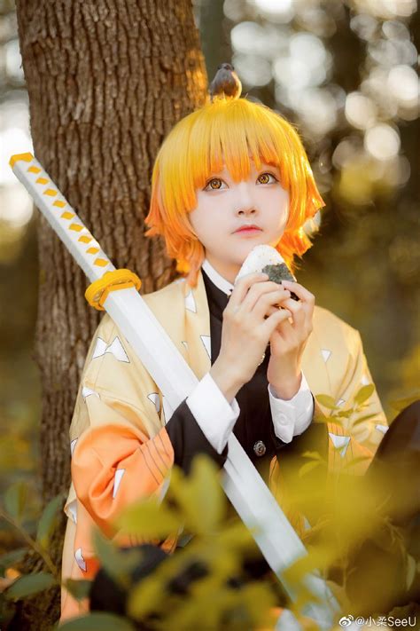 zenitsu cosplay|zenitsu sword cosplay.